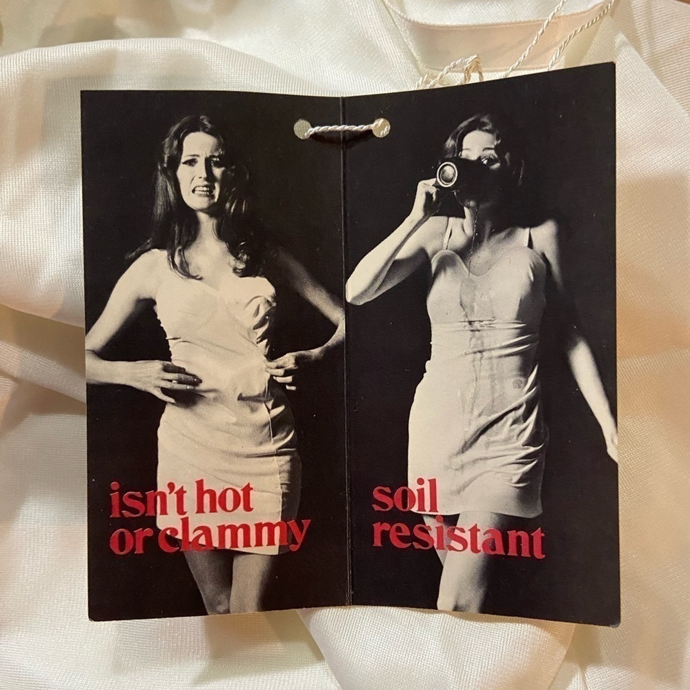NWT Gaymode  x Deadstock 1970’s Penney’s Burlington Slip Dress